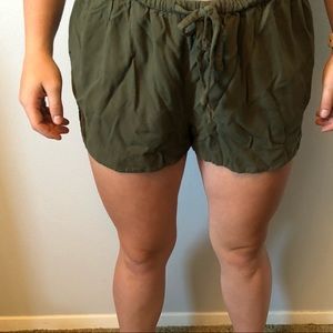 Army Green Shorts